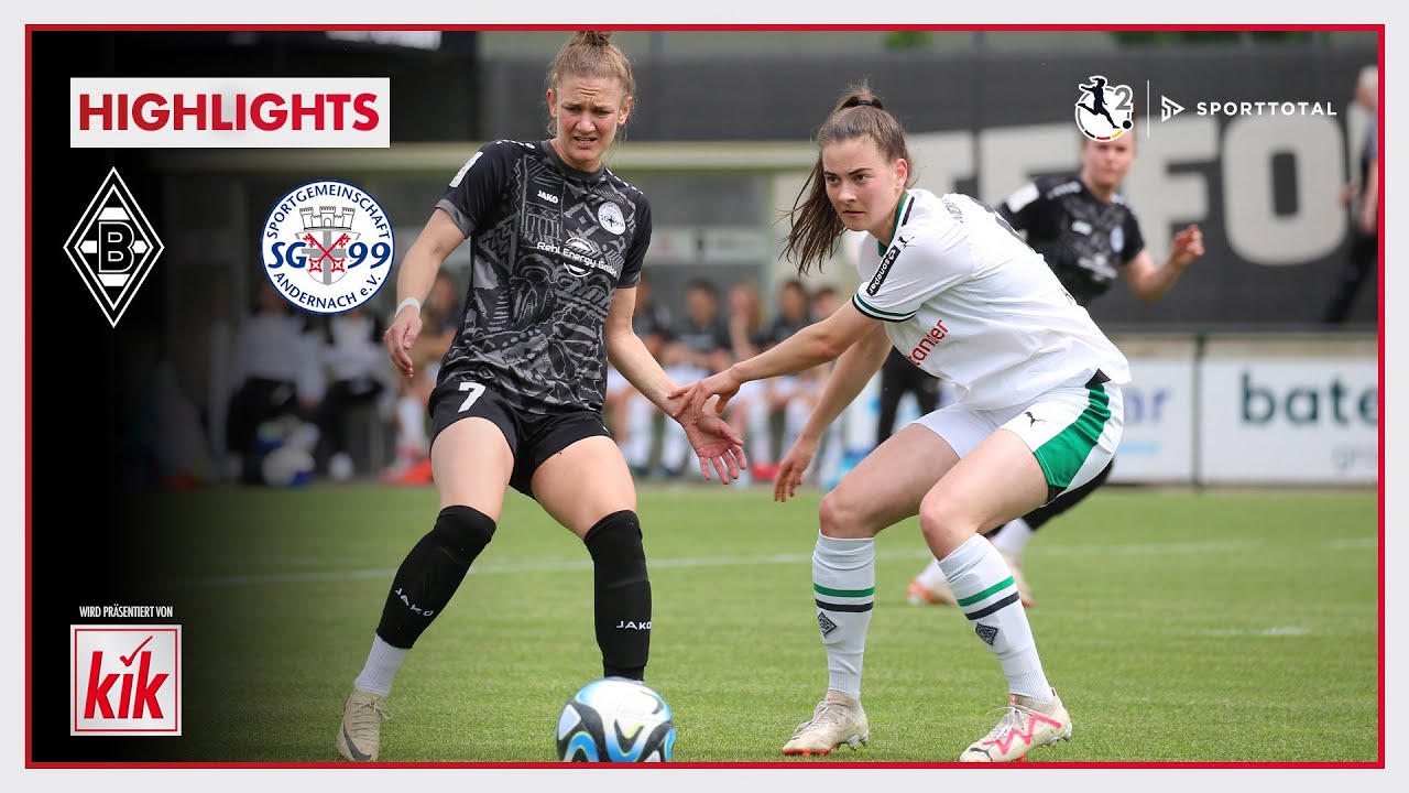 6 Tore in 15 Minuten!  | Borussia Mönchengladbach -  SG 99 Andernach | 2. Frauen-Bundesliga
