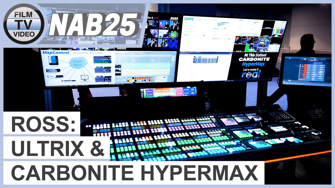 NAB25: Ross Ultrix & Carbonite Hypermax