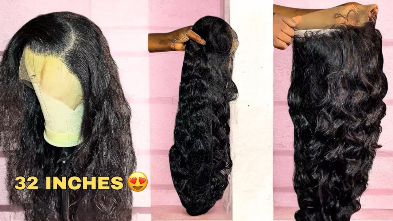 Unboxing & Customizing a 34 Inches Body Wave Wig | Calm & Satisfying ✨Somto Starr 
