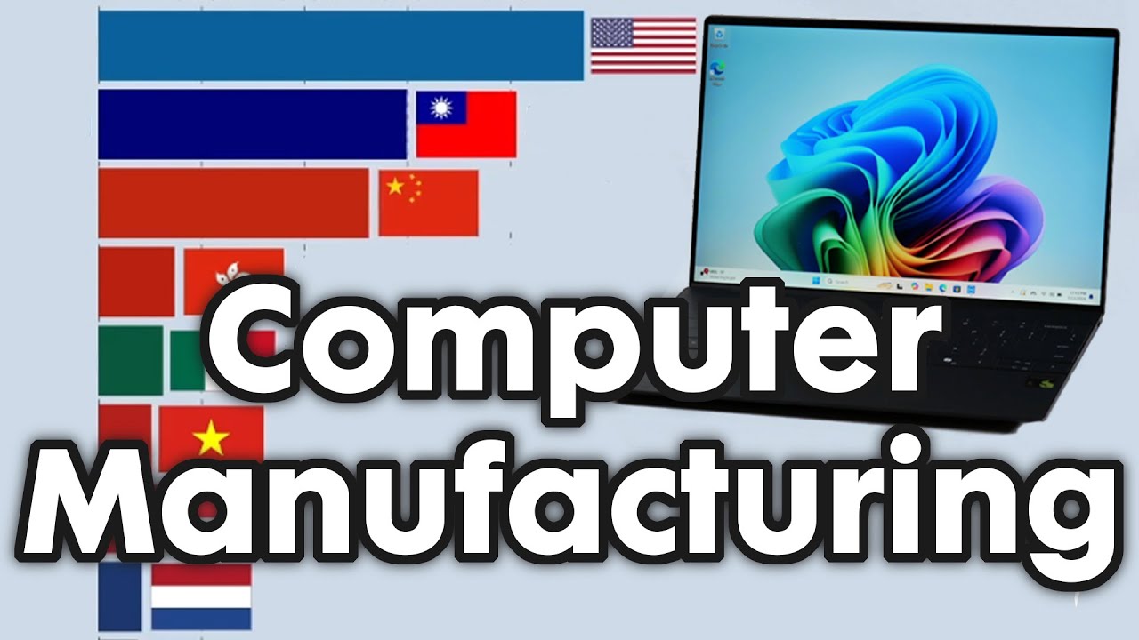 Largest Computer Manufacturing country 1990   2025