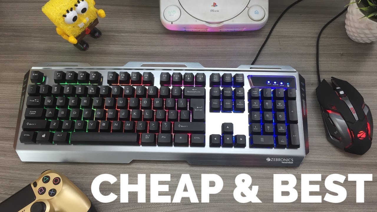 Only Rs.1200 Best Budget Gaming Keyboard and Mouse Review + GIVEAWAY || Cheap and Best
