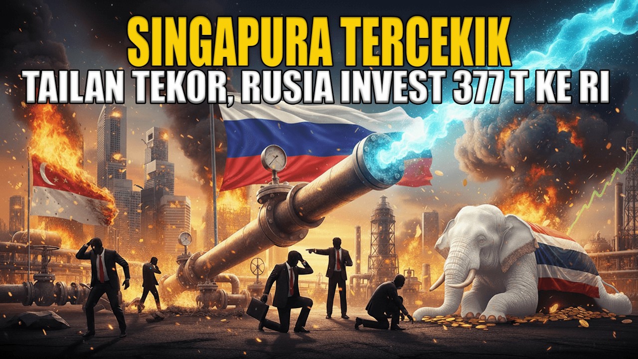 SINGAPORE ZONK, THAILAND TEKOR! PERJANJIAN PRABOWO-PUTIN SAH PASOKAN GAS MURAH RI BIKIN TETANGGA IRI