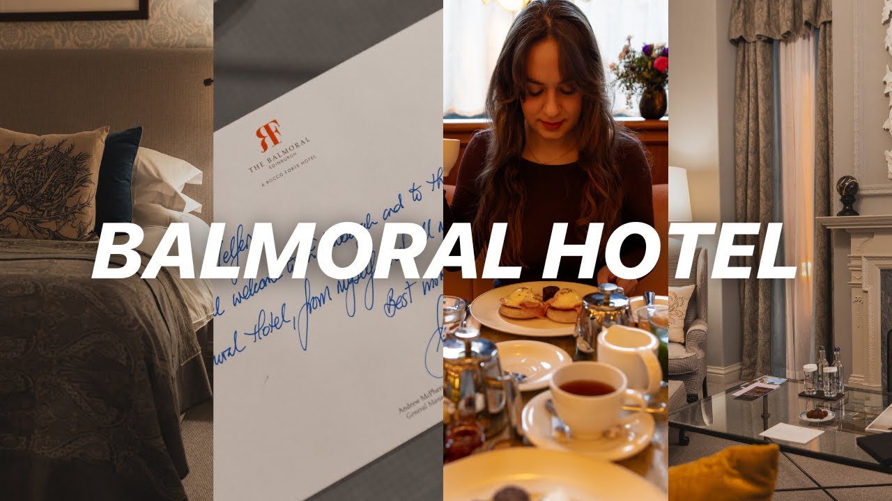 I stayed at the Balmoral Hotel in Edinburgh | Grand Suite | The World Class 5* Luxury Hotel