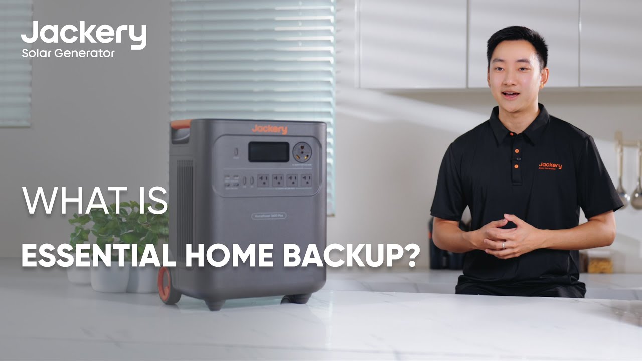 What Is Essential Home Backup? | Jackery HomePower 3600 Plus Explained