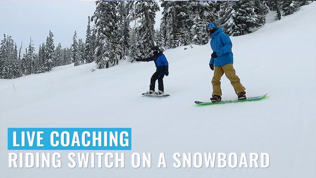 Live Coaching: Riding Switch On A Snowboard