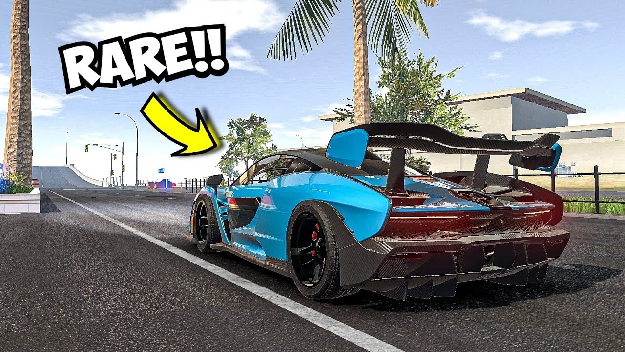 McLaren Senna in Real Driving School
