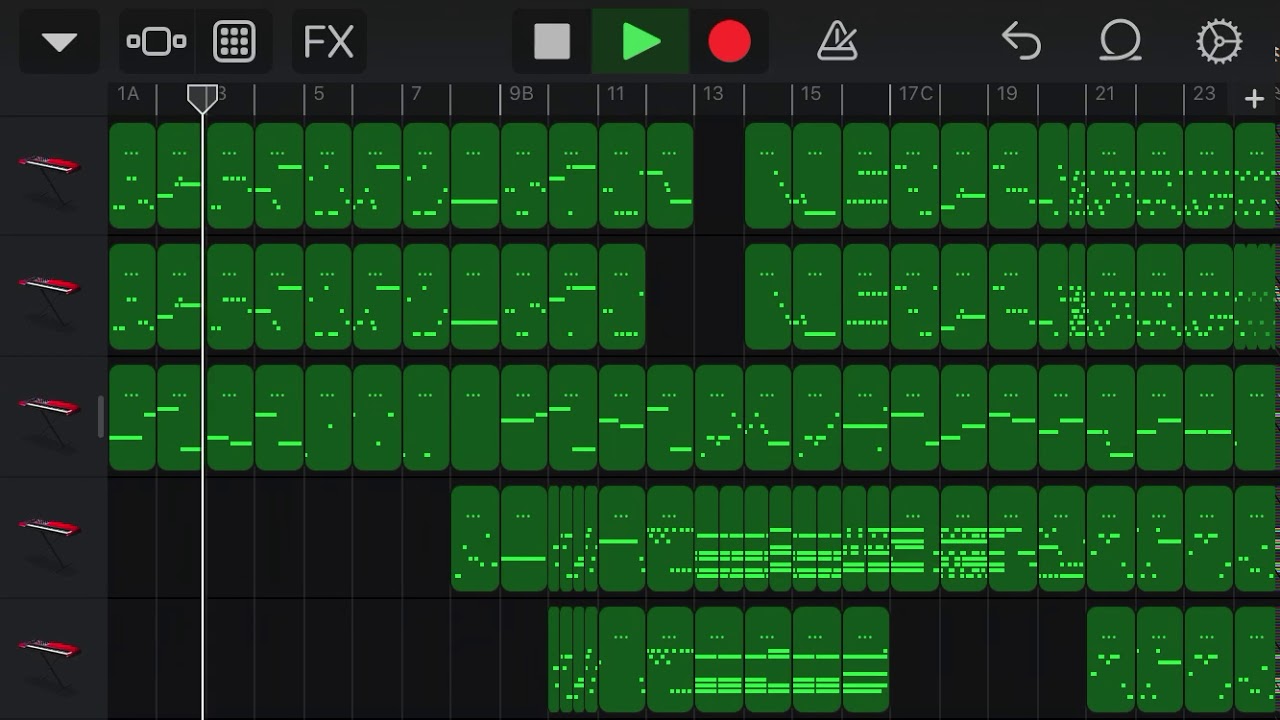 Transcendent Journey by Rossano Galante Retro Version on GarageBand