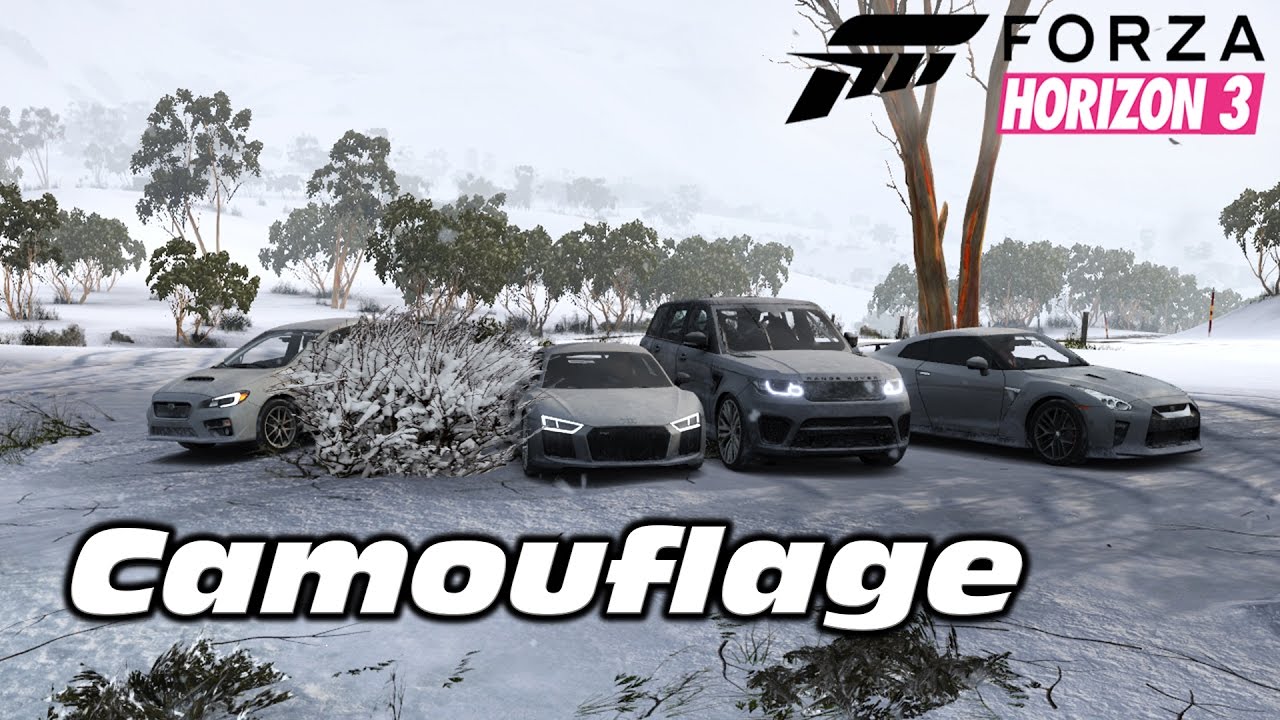Forza Horizon 3 | Camouflage (Blizzard Mountain Edition)