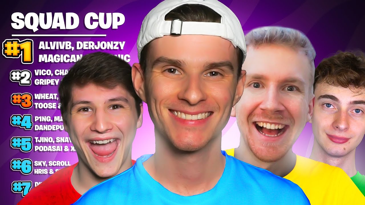 ALVI spielt das ERSTE SQUAD Turnier in Fortnite Season 3! 👑
