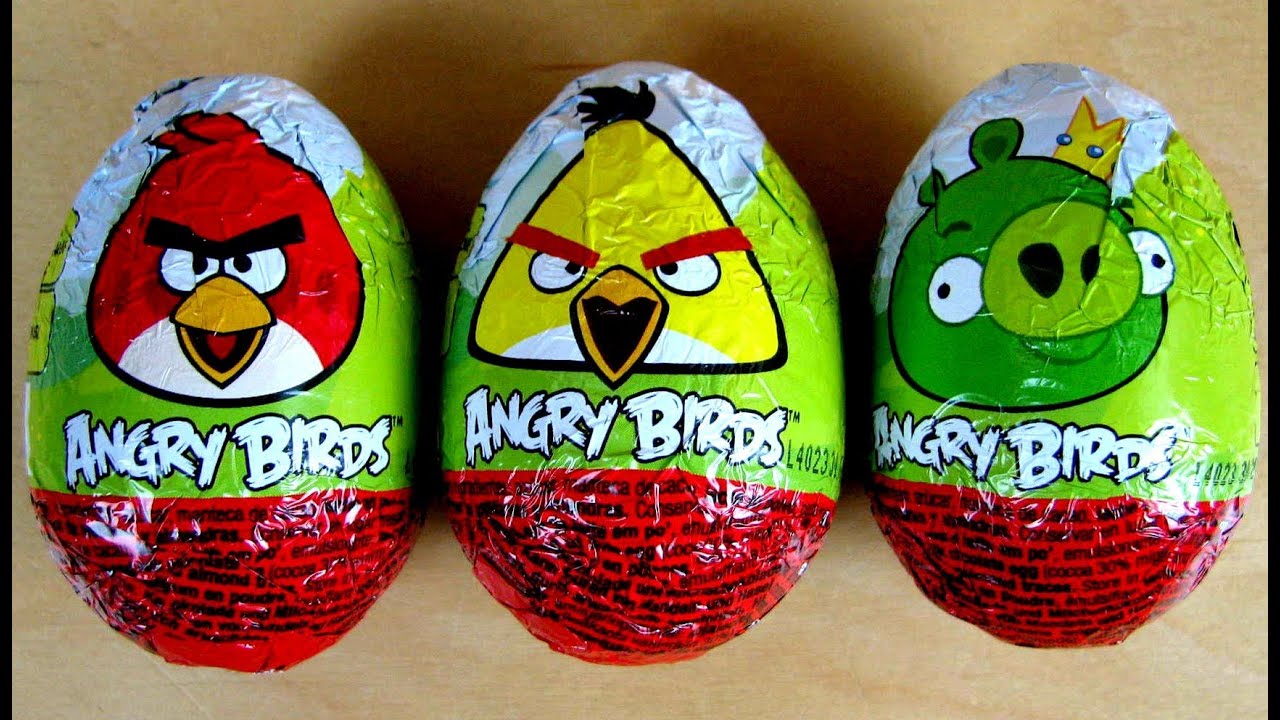 Angry Birds - Chocolate Eggs