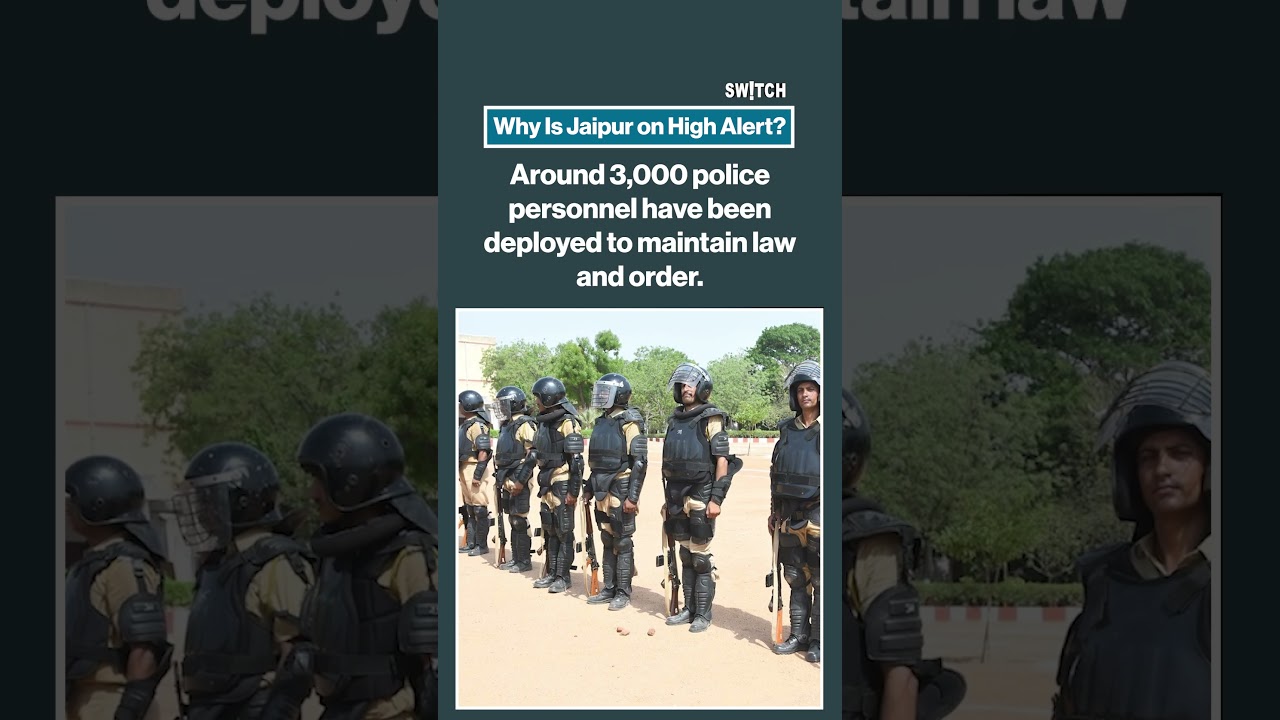 Why is Jaipur on high alert?  #Jaipur #Rajasthan #NewsUpdate