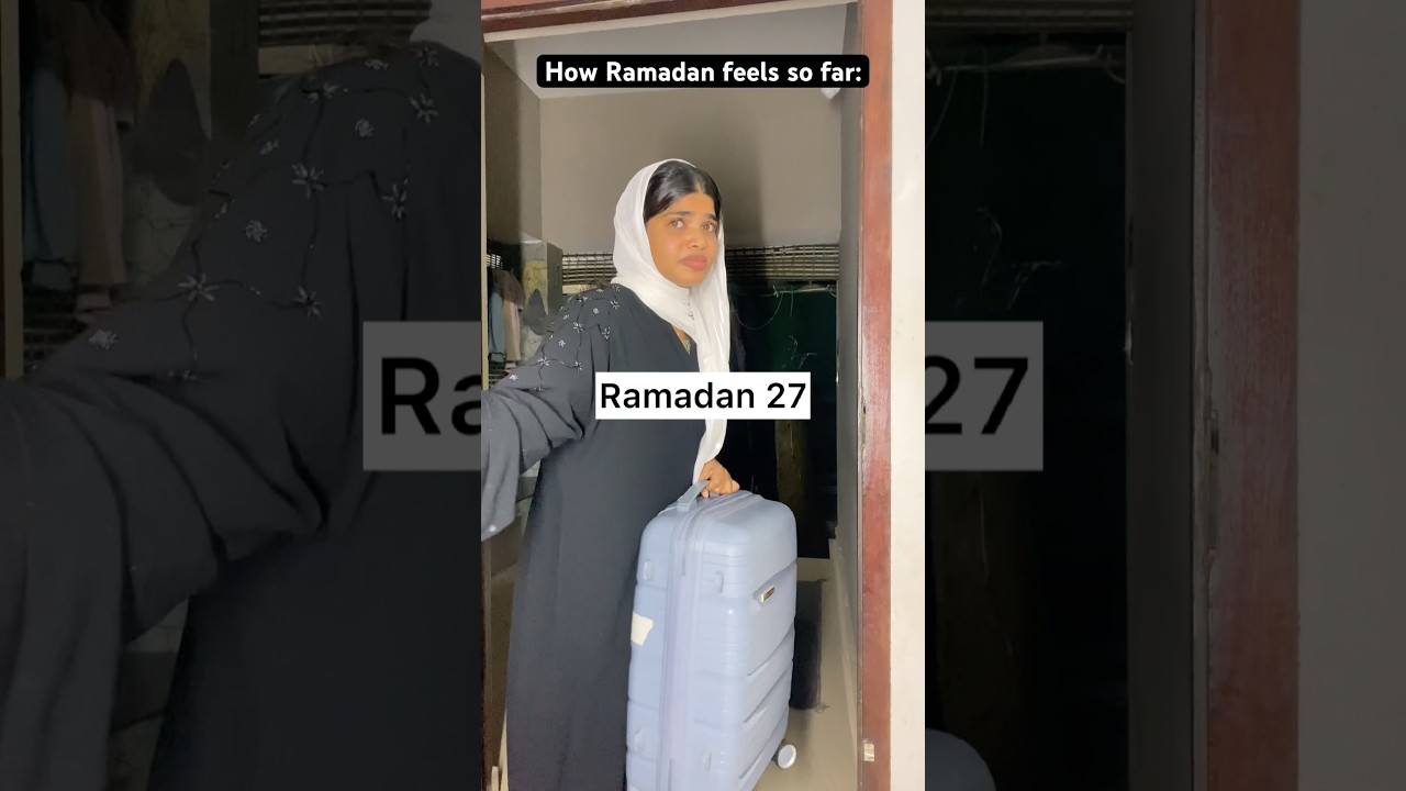 How Ramadan feels so far:🥺 #shorts #ytshorts