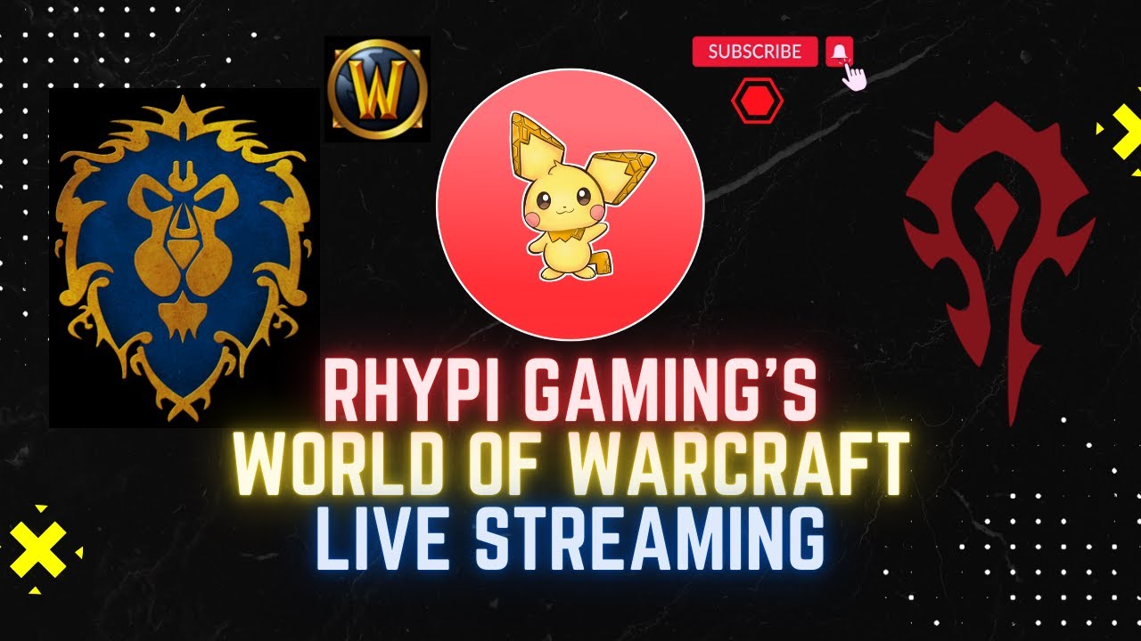 Rhypi's Stream 2025: World of Warcraft! Raid Day!