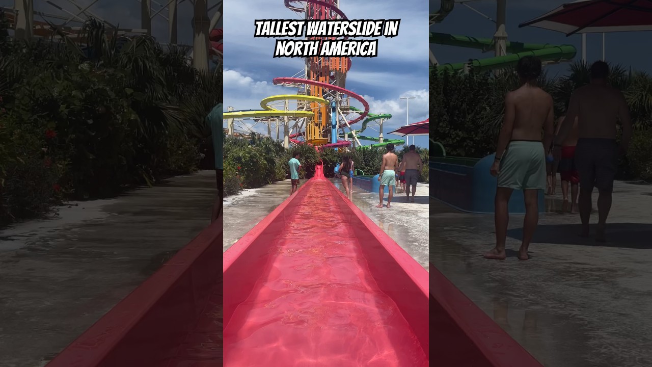 Daredevils Peak The Tallest Waterslide In North America! 135 Ft Tall!