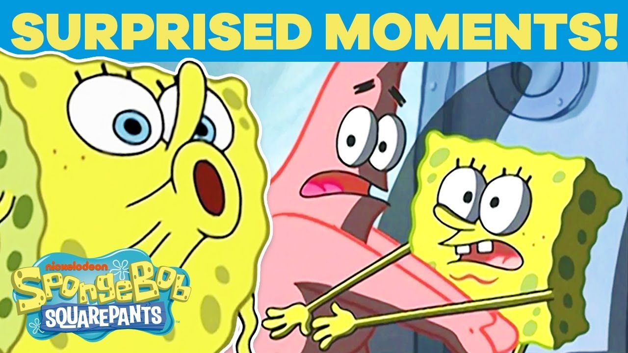 Top 20 Times SpongeBob Was Really Surprised! 😮 SpongeBob | #TBT
