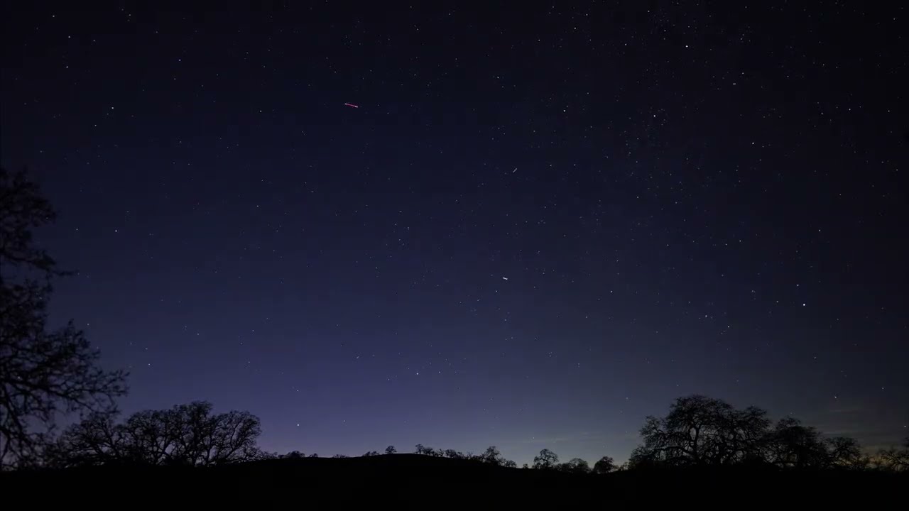 1/6/2026 Night Sky Time Lapse