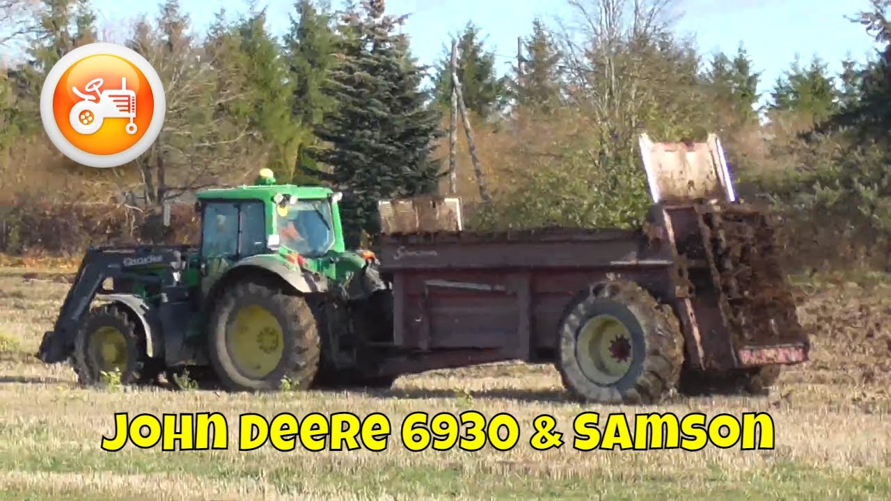 Spreading Manure 2021 | John Deere 6930 & Samson manure spreader