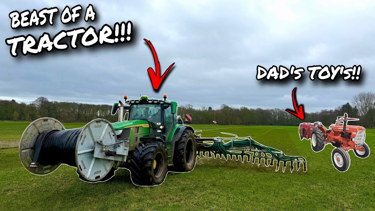 ONE MAN JOB!!!… OLD BOY FARMER GETS THE CLASSICS OUT! 