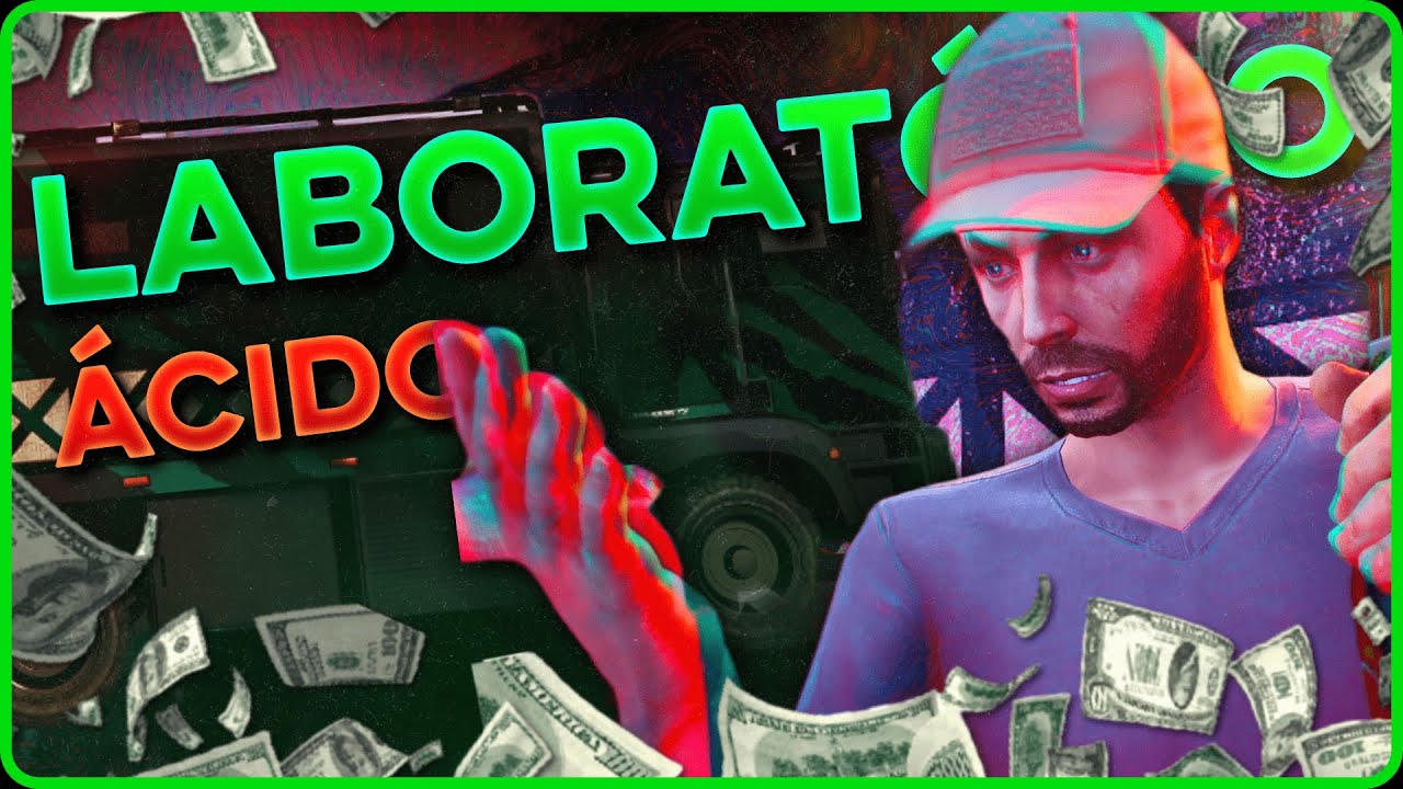 FAZENDO DINHEIRO COM LABORATÓRIO ÁCIDO! - #5 - GTA V Online