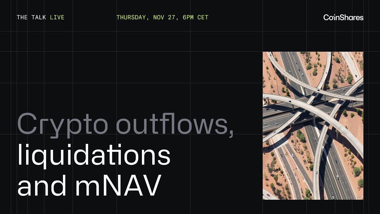 The Talk - Crypto outflows, liquidations and mNAV