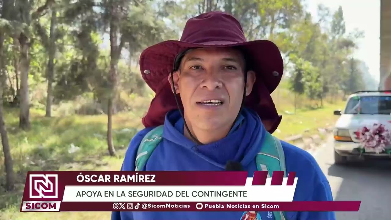 🙏🚶‍♂️ Con fe y tradición, comerciantes del Mercado Hidalgo iniciaron su peregrinación