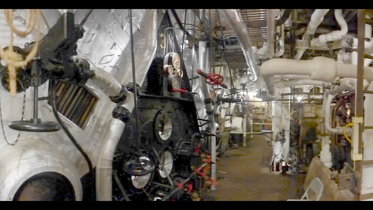 Battleship Texas, a look around Boiler Room 3.