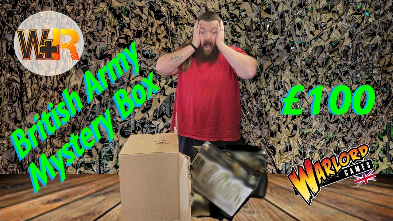 UNBOXING The Warlord Games British Army MYSTERY Box 2025!