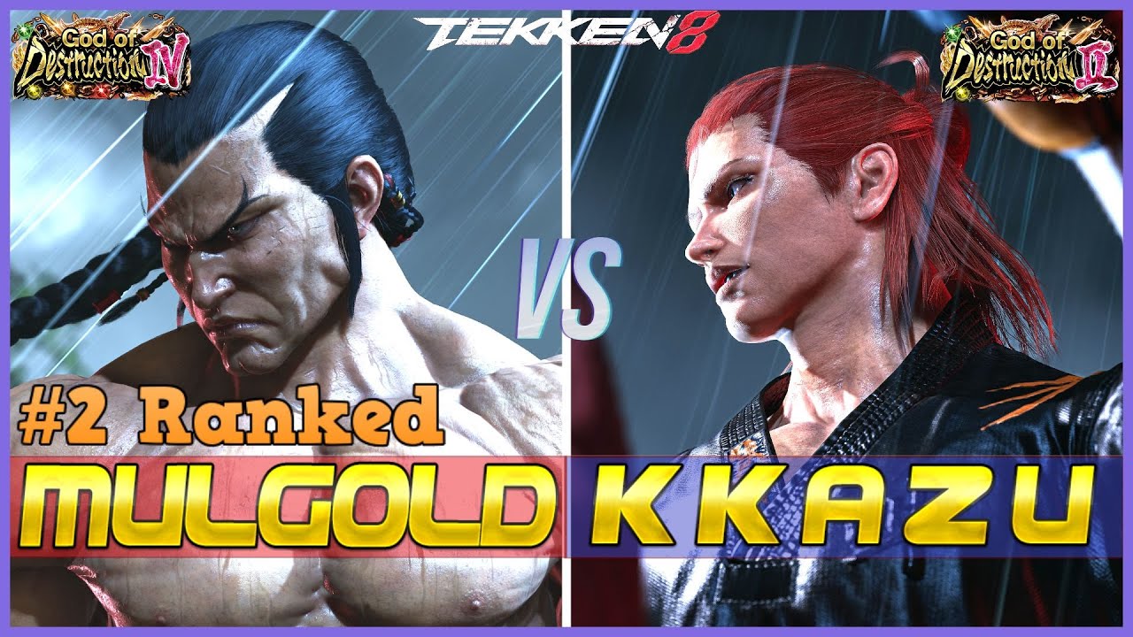 T8 ▰ MULGOLD (#2 Ranked Feng) Vs KKAZU (High Ranked Hwoarang) ▰ Tekken 8 High Level Gameplay