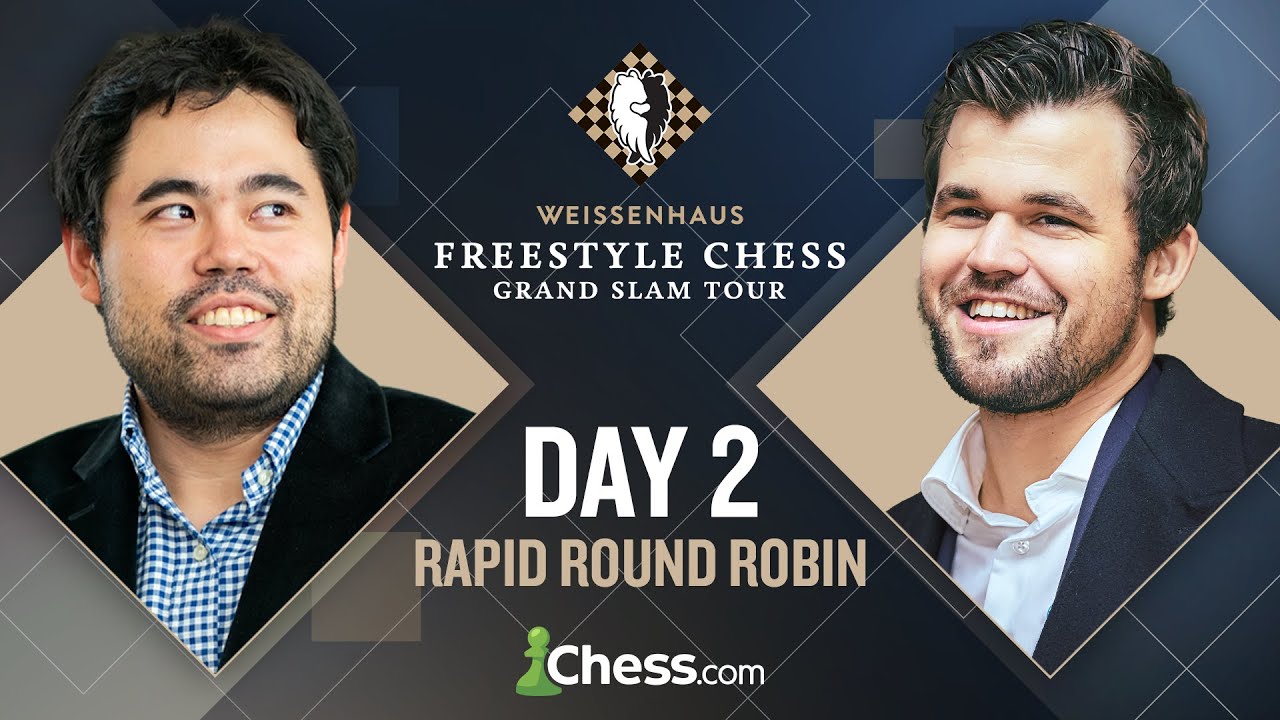 Freestyle Chess Grand Slam Weissenhaus | Sindarov In Lead! Will Magnus Take Over? Rapid RR