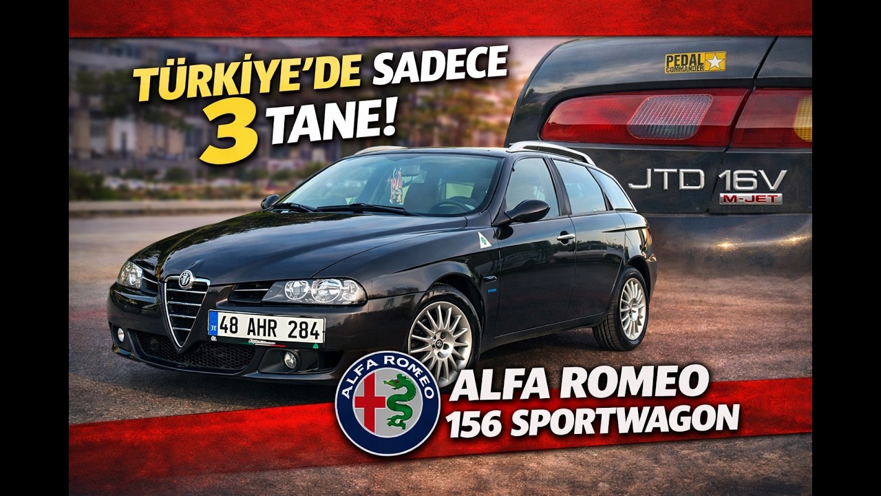Yakıt Ekonomisi mi, Sürüş Keyfi mi? Alfa Romeo 156 Sportwagon Dizel Ne Sunuyor?
