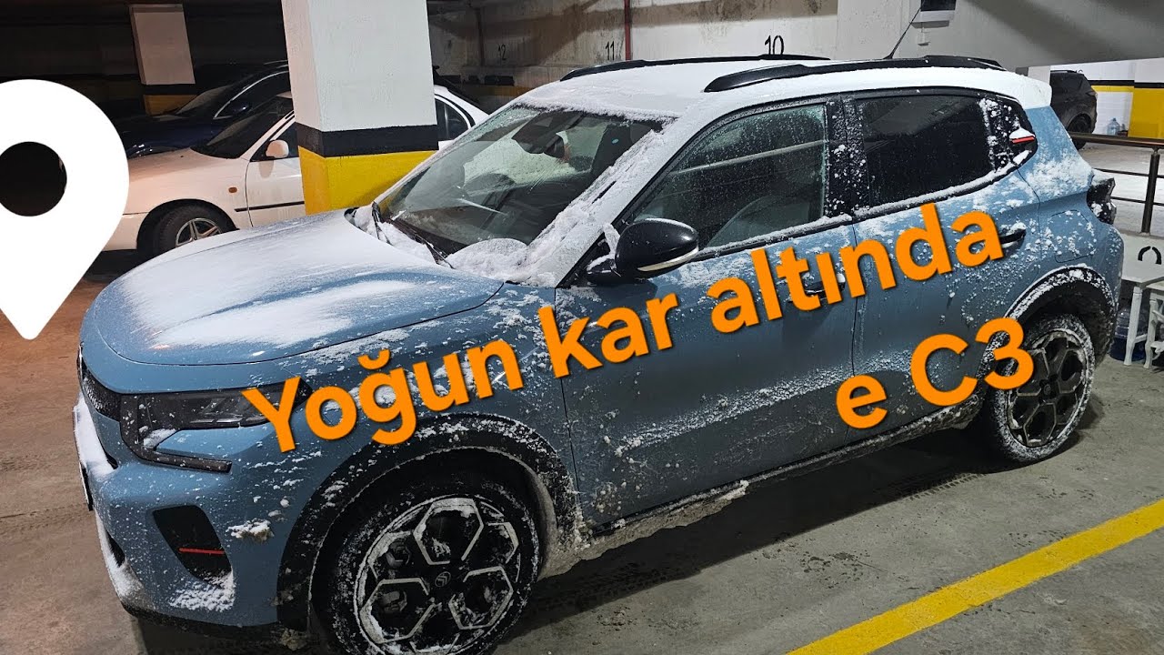 Bu Havada Yola Çıkılır mı? | Yoğun Karda Citroën e C3 Deneyimi | Sivas Yolları 