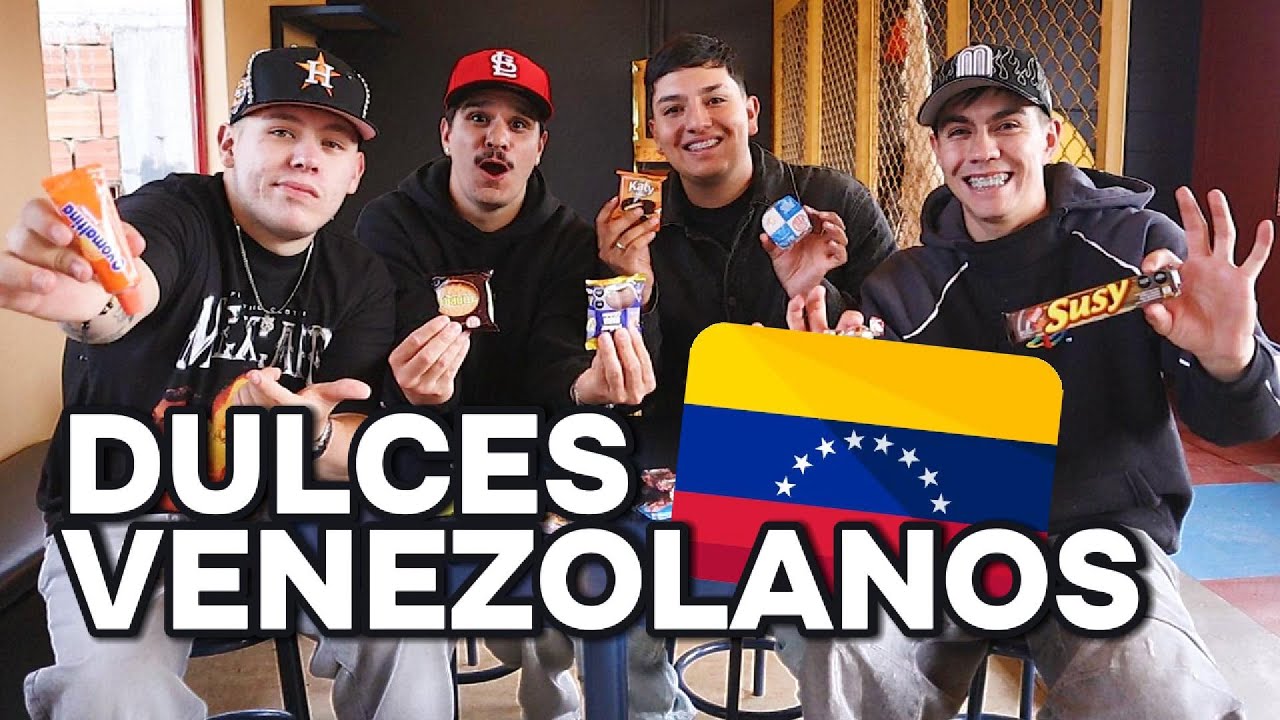 PROBANDO DULCES de VENEZUELA | *Horribles* | Leo On The Way