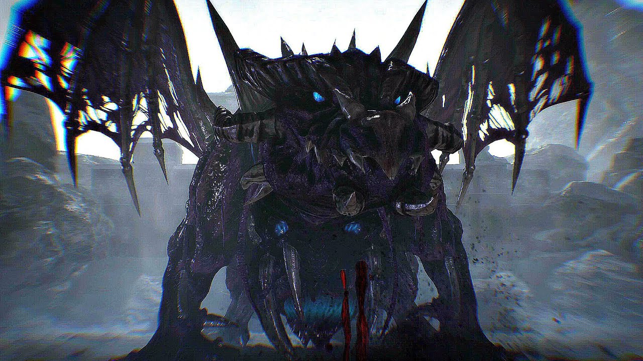 Stranger of Paradise Final Fantasy Origin - Dragon Zombie Boss Fight (4K 60FPS)