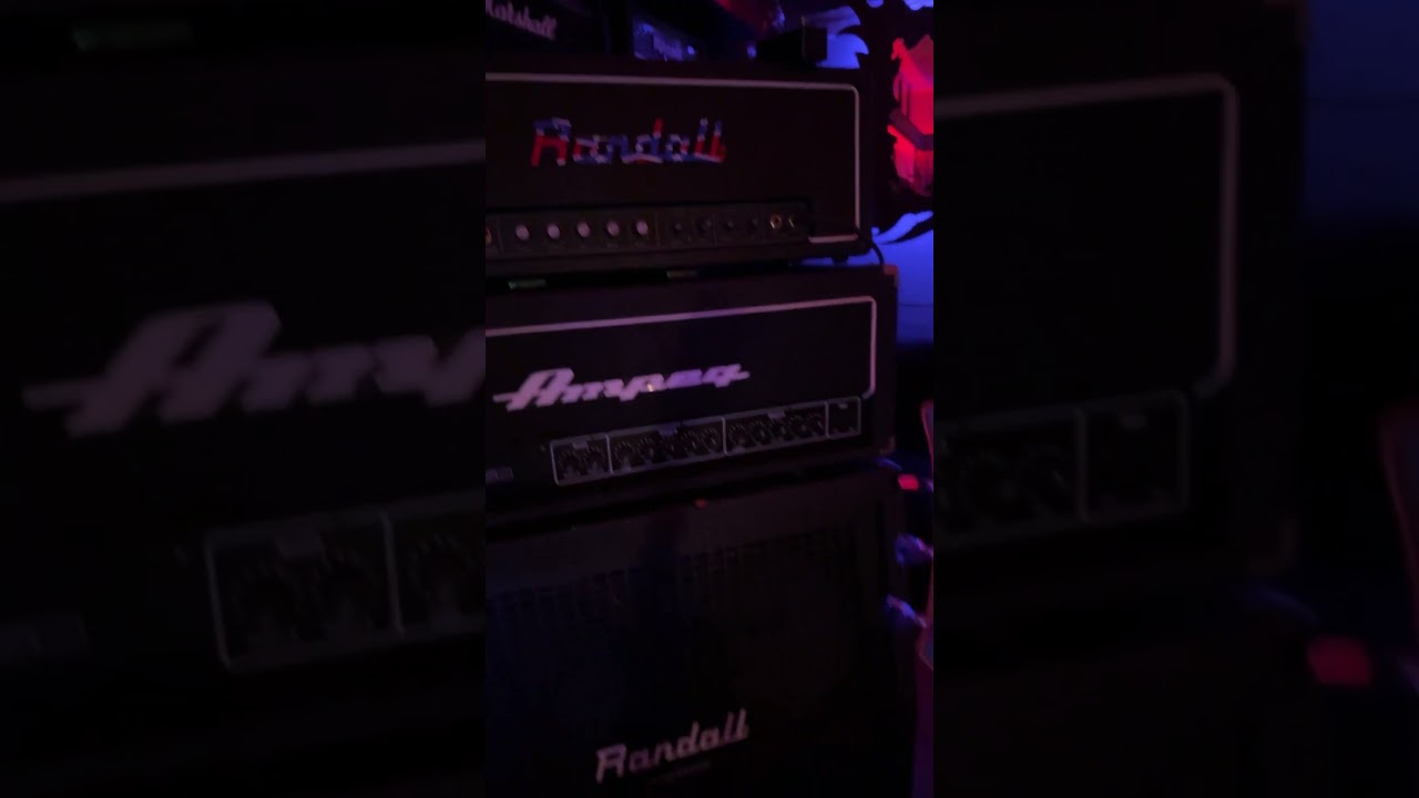 Randall RG80ES in da mix🫠 #metalguitar #randall #brokenlevel
