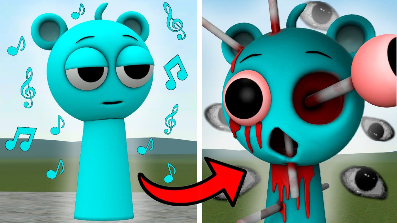WHAT IF I MAKE A SONG WITH HORROR SKY SPRUNKI in Garry's Mod!