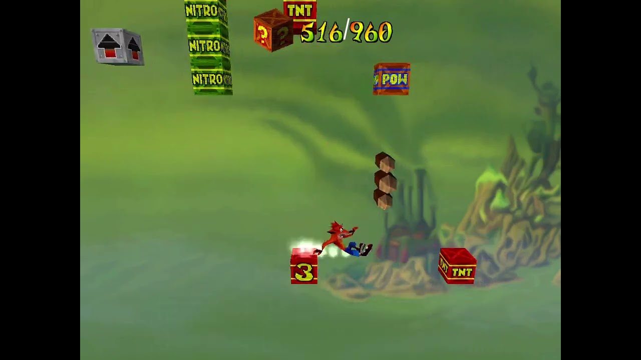 Crash Bandicoot: Back In TIme Nitro Fun 100% (level made by SirAlex)