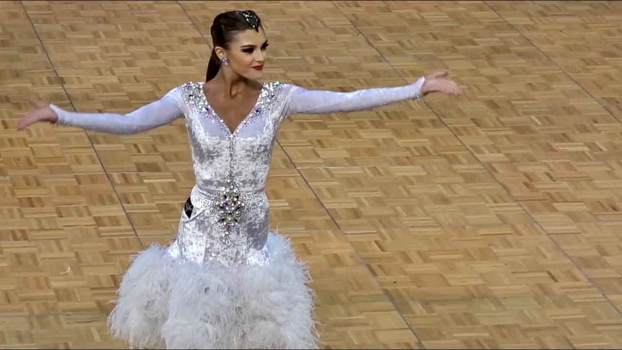 LIZA SHLIMOVICH - 2018 USA NATIONALS LATIN & BALLROOM FINALS UTAH BYU 3 11 18