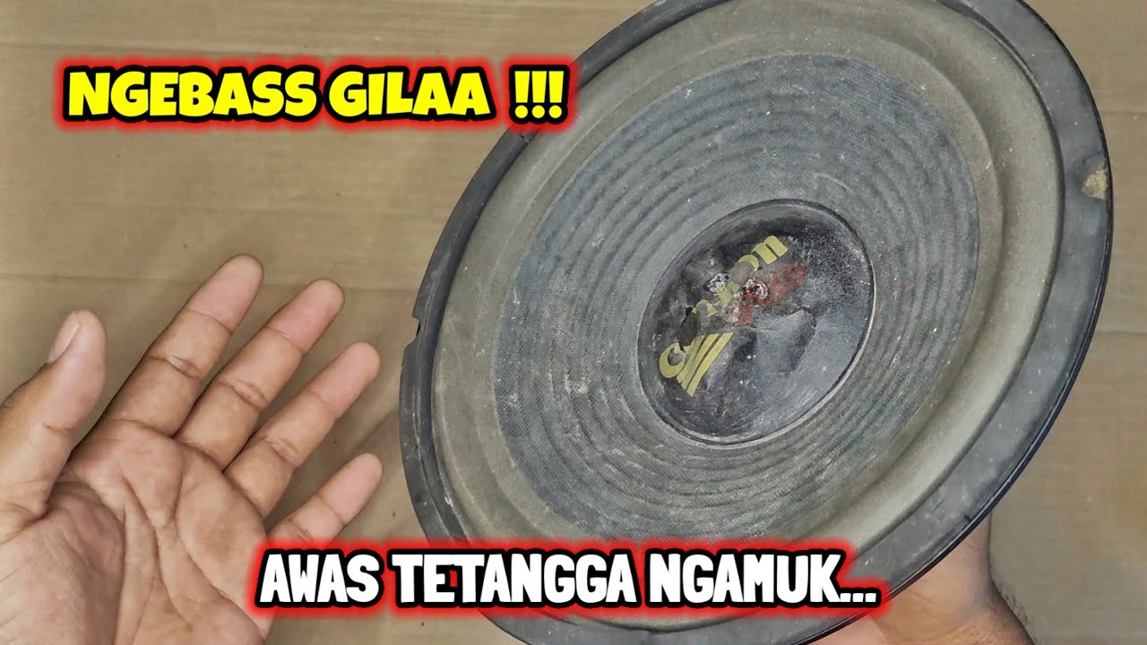 Cara Menambah BASS Pada Speaker Modal 5000 Rupiah