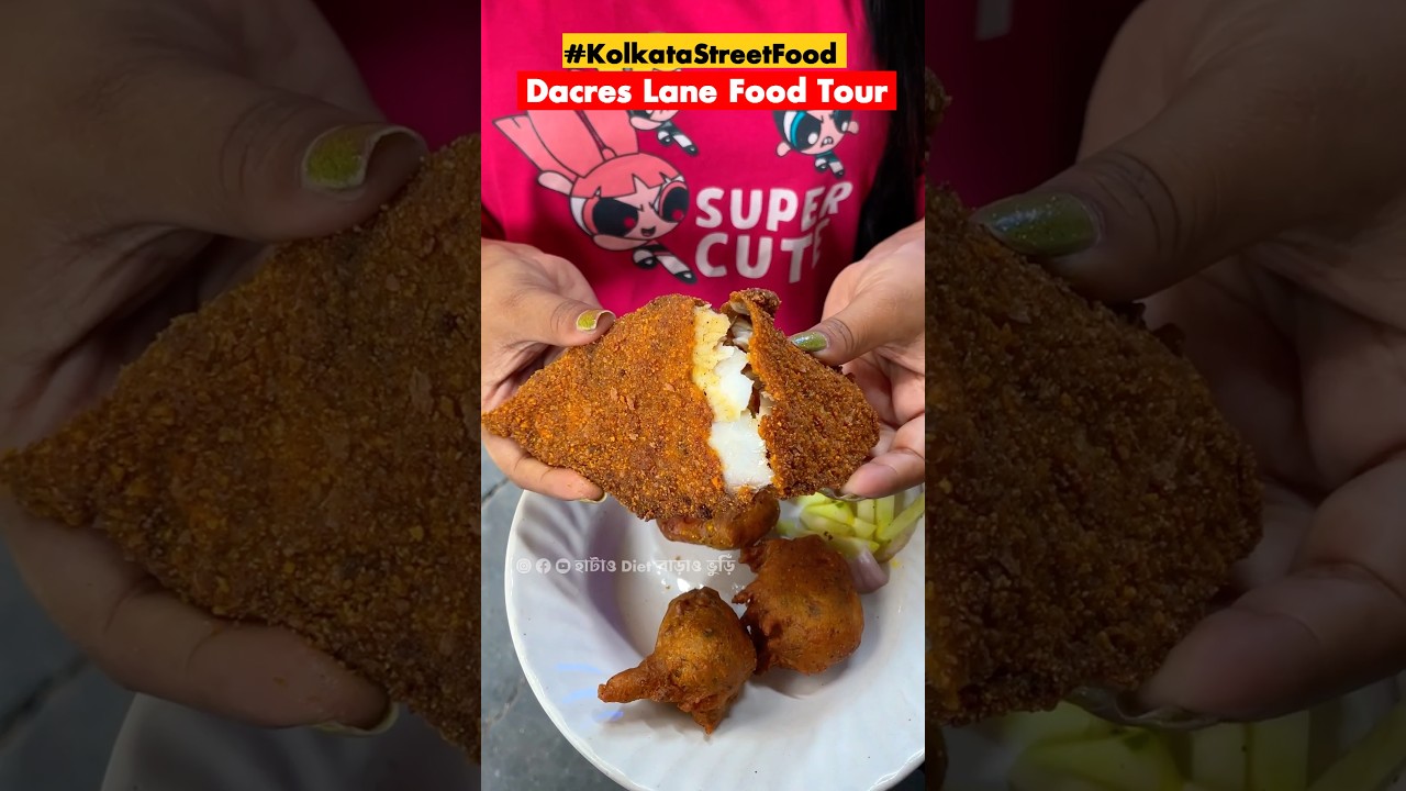 Famous Dacres Lane food Tour #minivlog #indianstreetfood #eating