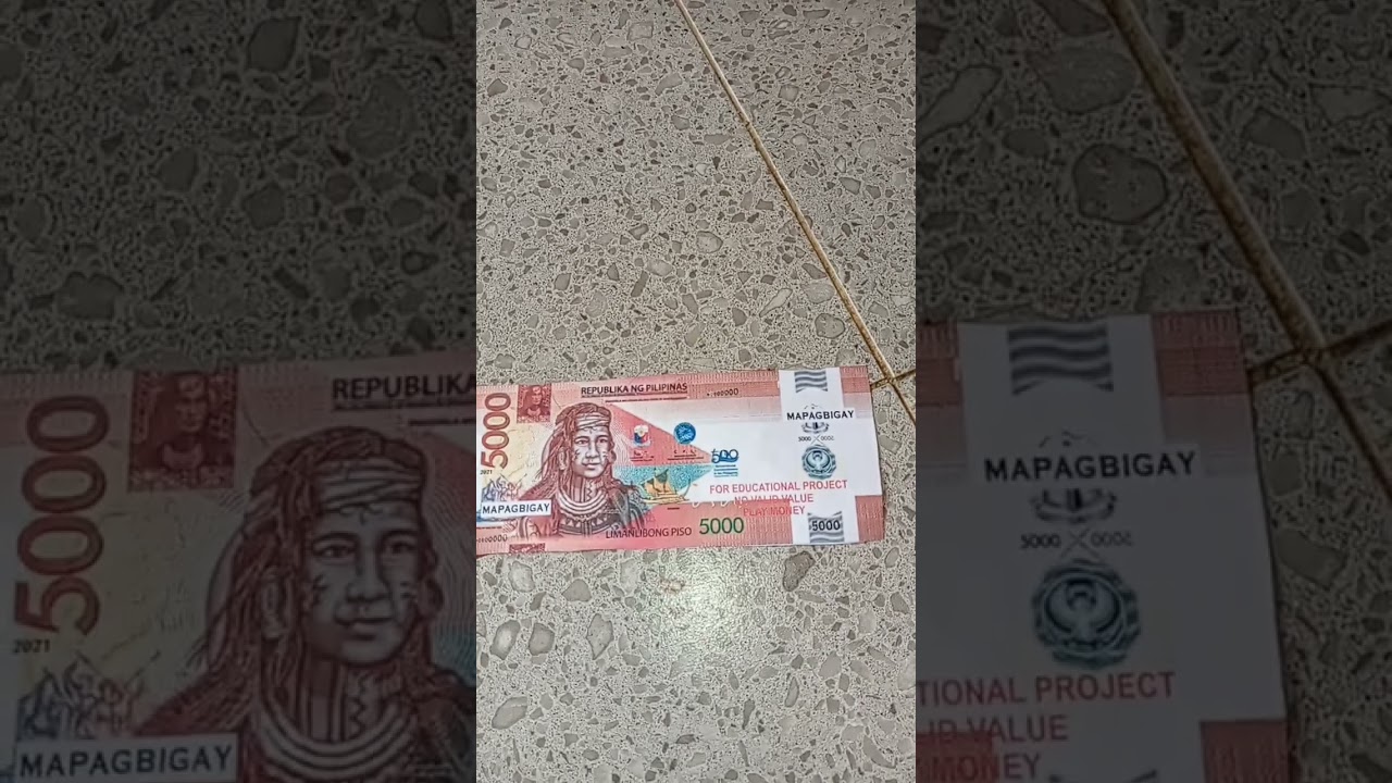 new play money in Philippine