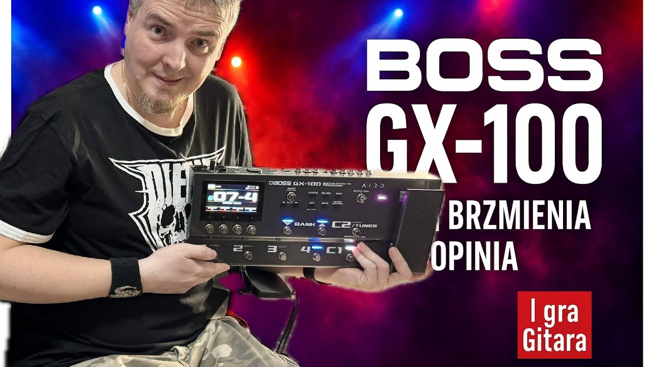 Multiefekt gitarowy | BOSS GX-100 | Test | Review and Demo