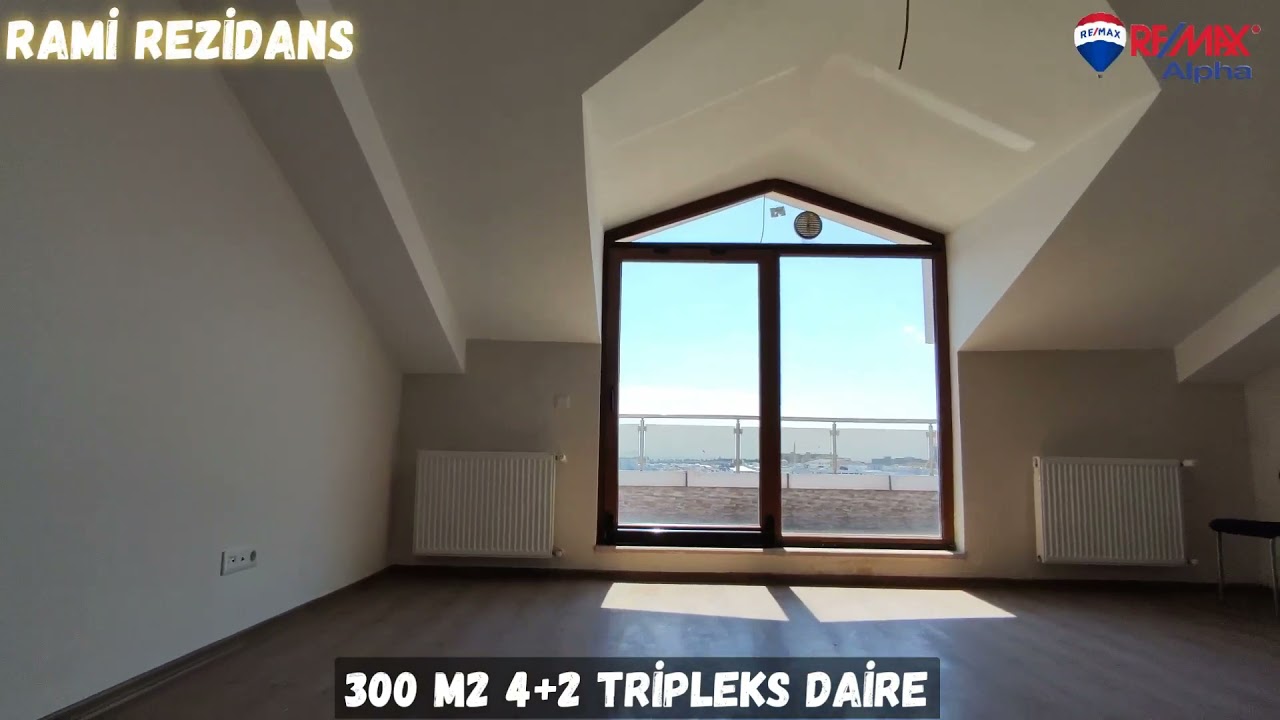 RAMİDE EMSALSİZ MUHTEŞEM MANZARALI TRİPLEX DAİRE