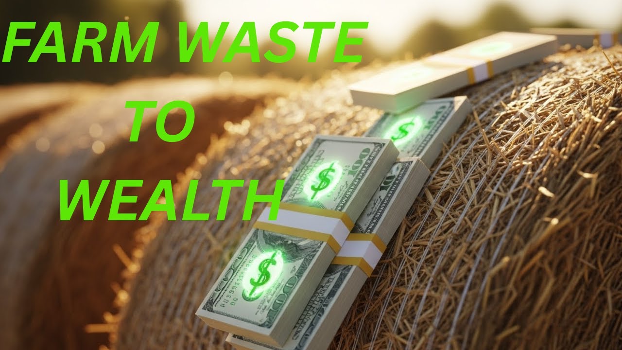 Farm Waste to WEALTH: Your 2026 Blueprint for Profit | Turn Agricultural Waste into Money | Edu