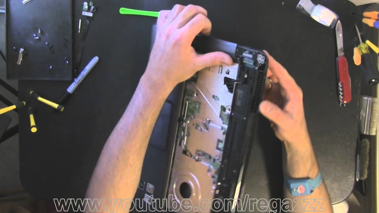 COMPAQ C500 take apart, disassembly, disassemble, how-to video (nothing left) HD
