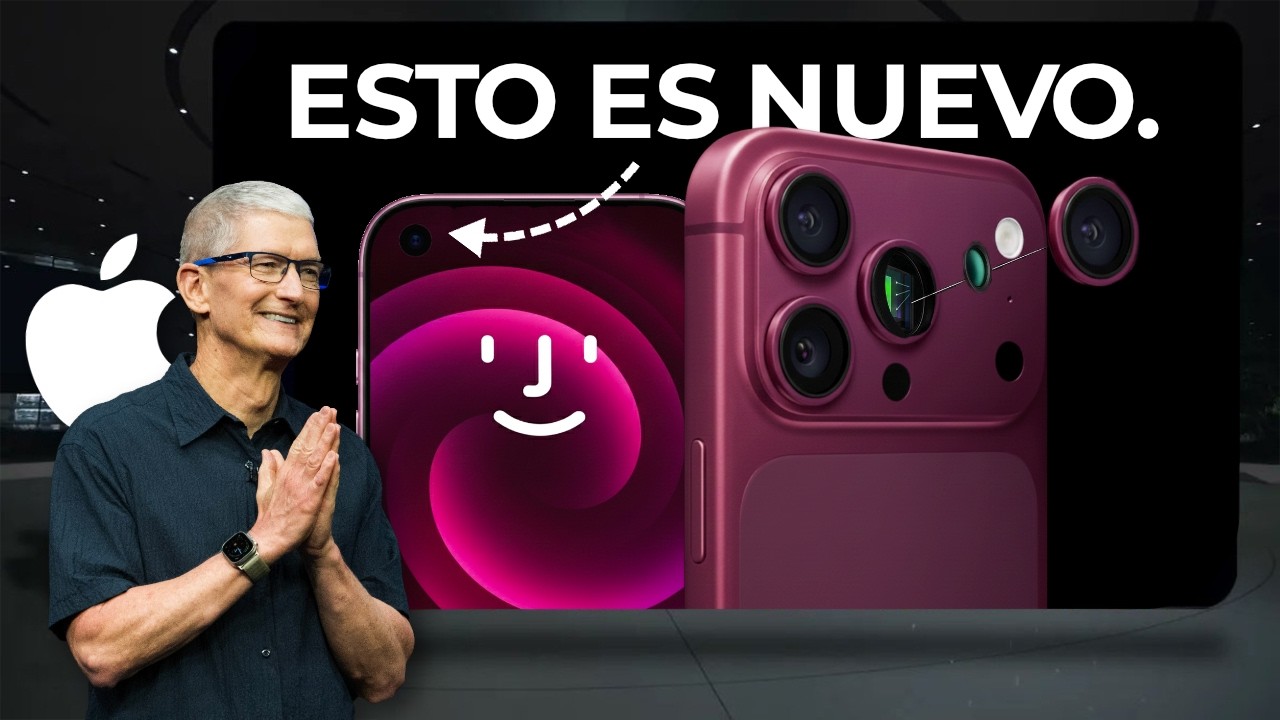 iPhone 18 y iPhone 18 Pro Max, cambios de DISEÑO y CÁMARA muy IMPORTANTES 🔥