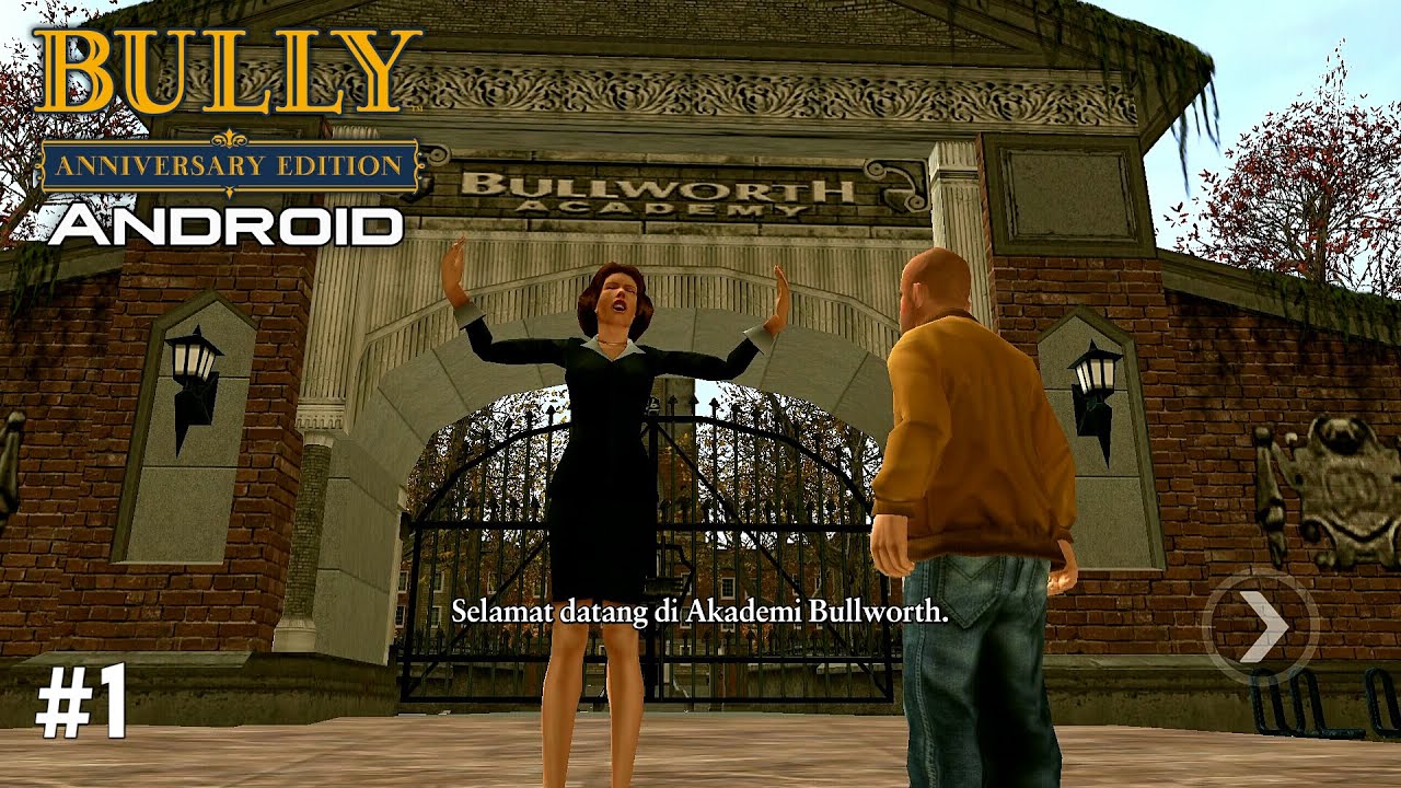 Bully: Anniversary Edition Android - Intro & Misi #1 - Welcome to Bullworth (SUB.Indonesia)