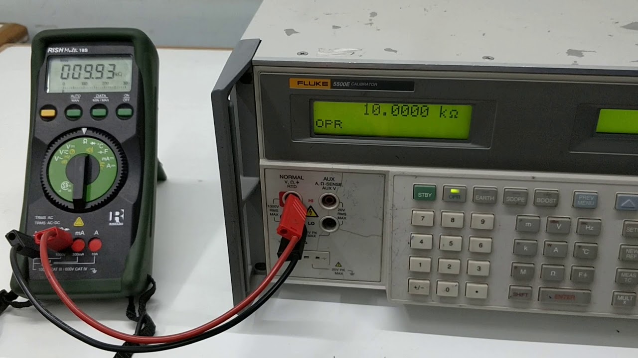 Calibration of Digital Multimeter using Multiproduct calibrator