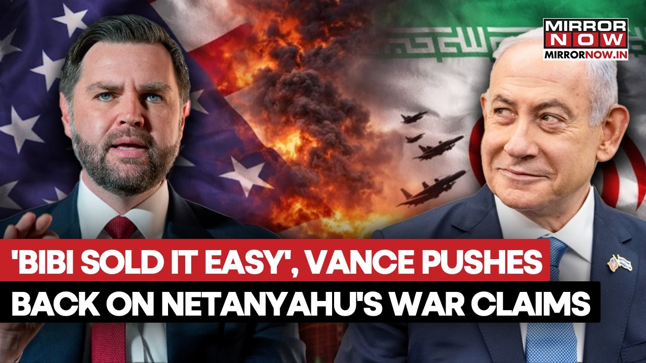 JD Vance Confronts Netanyahu In Tense Phone Call, 'Bibi Sold It Easy', Pushes Back On War Claims