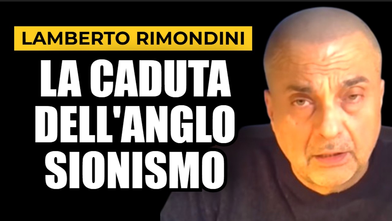 LAMBERTO RIMONDINI: IL DECLINO DELL'ANGLO-SIONISMO - ALTREMENTI