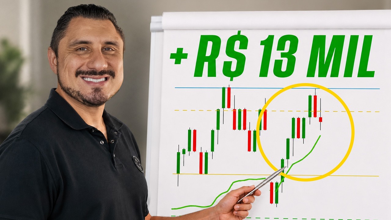 COMO EU FIZ PARA GANHAR 13 MIL REAIS HOJE NO DAY TRADE! | ANDR&Eacute; ANTUNES SCALPER